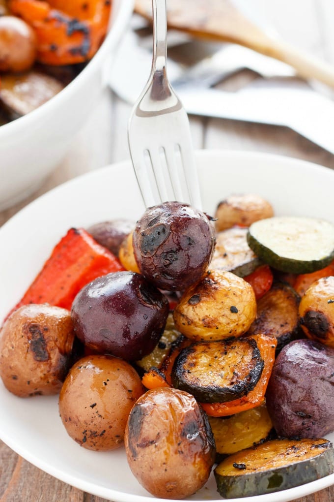 BBQ POTATOES & VEGETABLE MEDLEY