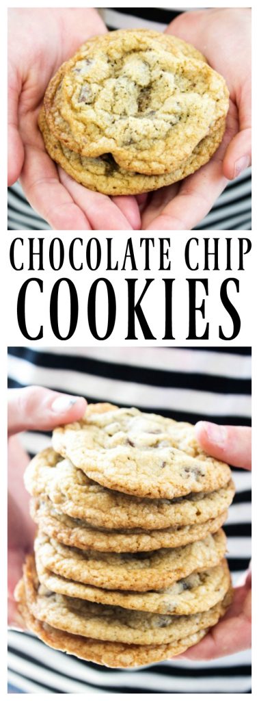 Classic Chocolate Chip Cookie Recipe - Dash of Sanity