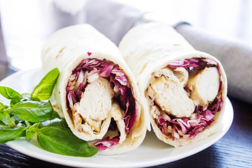 SIMPLE CITRUS CHICKEN WRAPS TWITTER Dash of Sanity