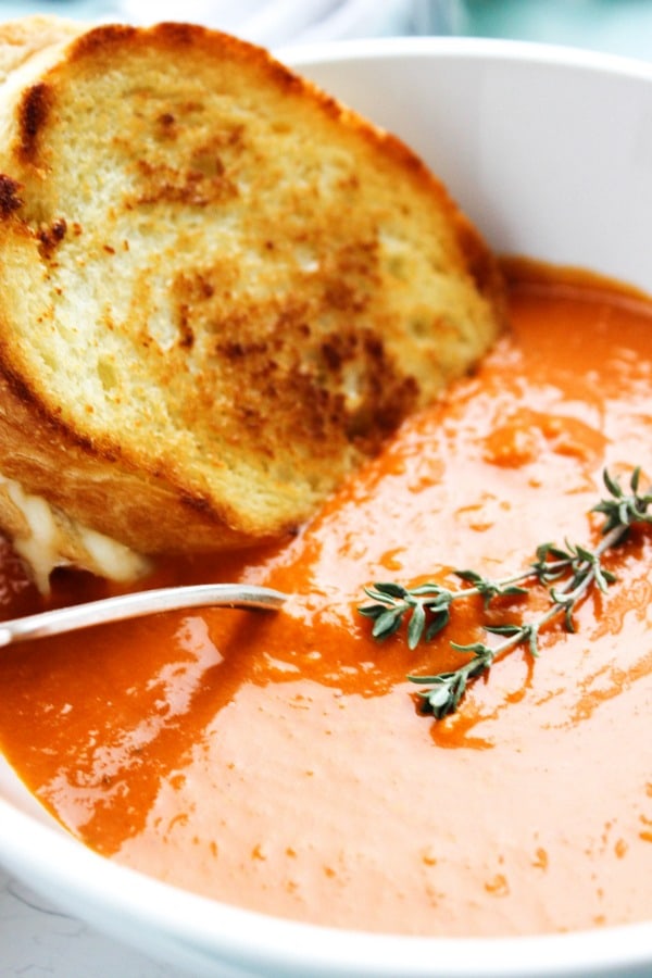 tomato soup bowl