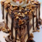 close up shot of ice cream cake