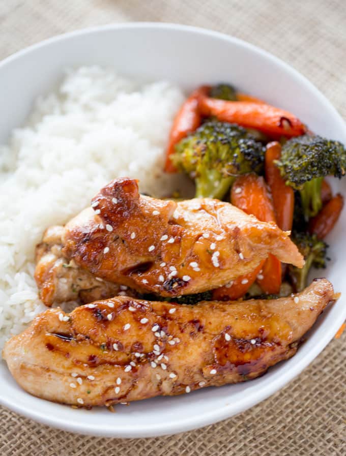 SHEET PAN KOREAN CHICKEN & VEGETABLES