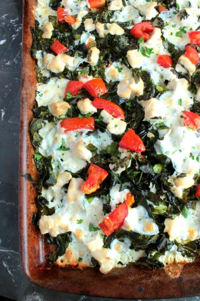 CAPRESE CHICKEN SHEET PAN MEAL