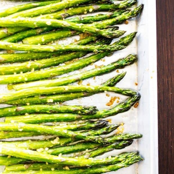 Easy Oven Roasted Garlic Asparagus Dash of Sanity