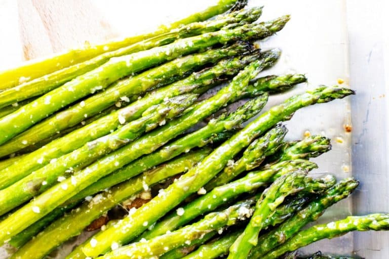 Easy Oven Roasted Garlic Asparagus Dash of Sanity