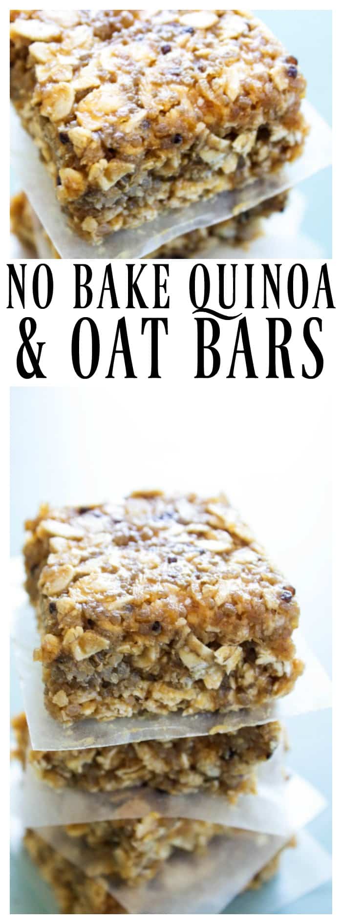 NoBake Quinoa & Oat Bars Dash of Sanity