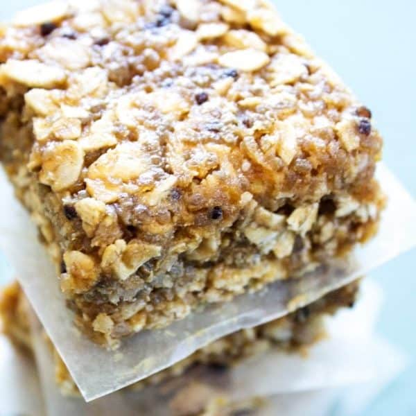 NoBake Quinoa & Oat Bars Dash of Sanity