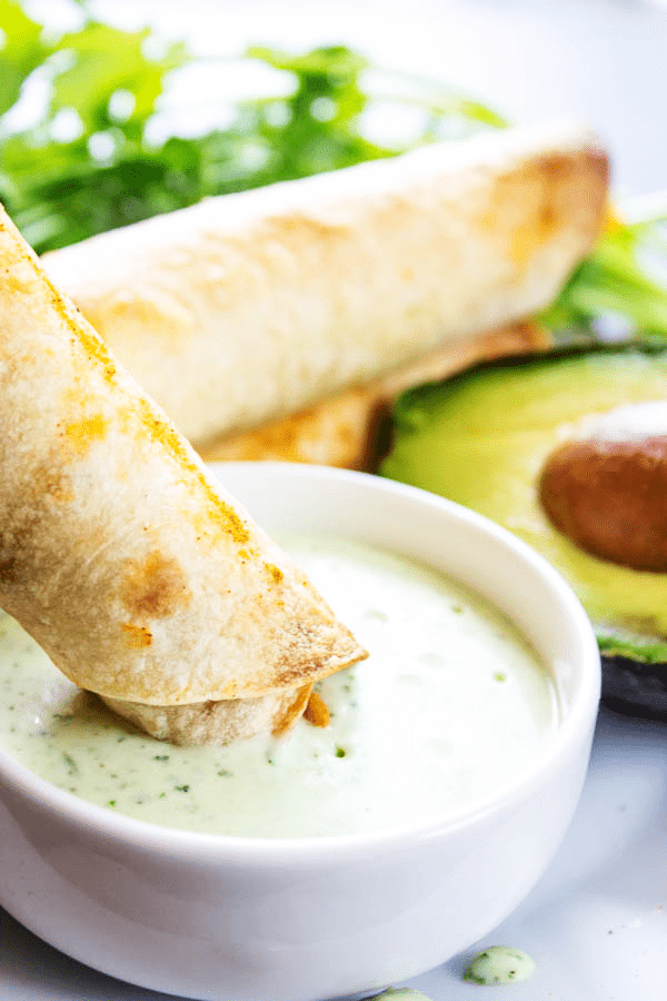 BAKED TACO RANCH TAQUITOS12 ps Dash of Sanity