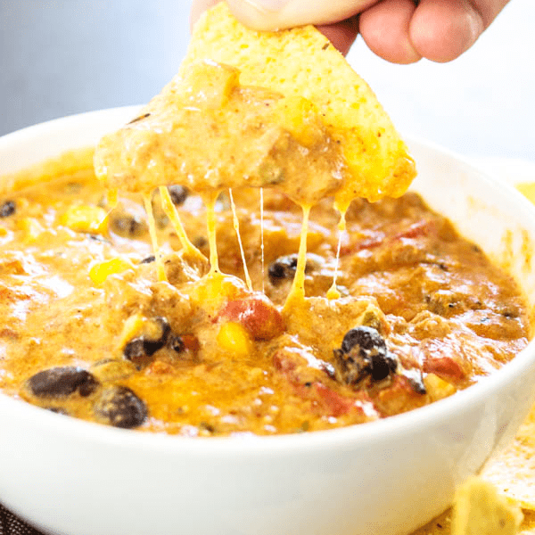 Slow Cooker Chili Cheese Dip Dash of Sanity