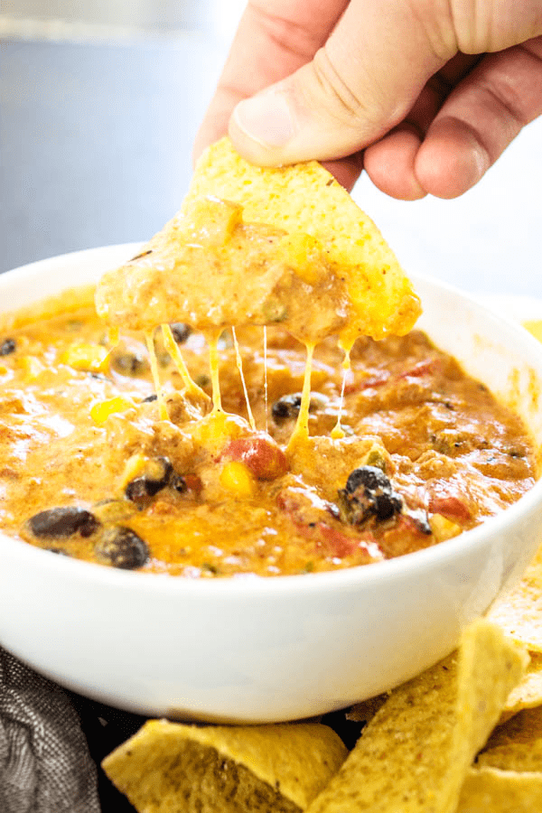 Crockpot Chili Cheese Dip - The Rockstar Mommy