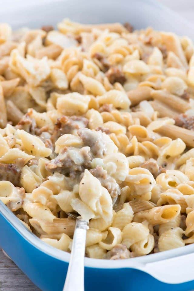 Sausage Macaroni and Cheese