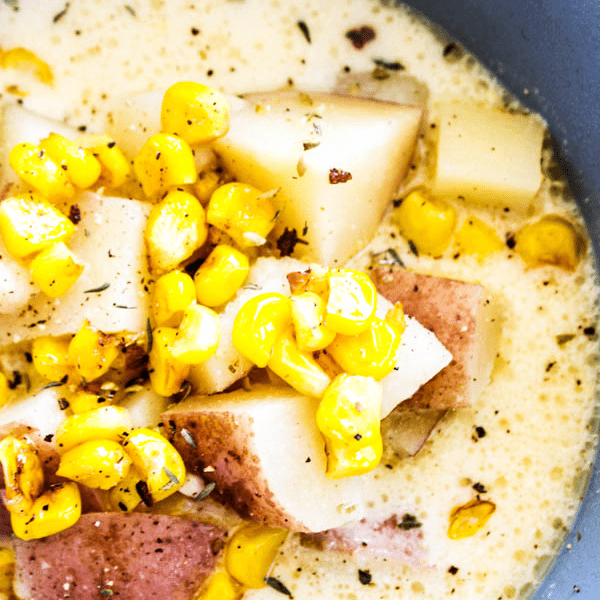 Slow Cooker Potato & Corn Chowder Dash of Sanity
