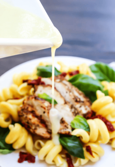 LEMON BUTTER SAUCE has two key ingredients lemon and butter; need I say more? A creamy, buttery sauce with a mild tang from the fresh lemon juice.