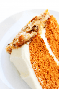 GERMAN CHOCOLATE CARROT CAKE - Layers of carrot cake and cream cheese frosting; slathered in German chocolate frosting making it the best carrot cake ever.