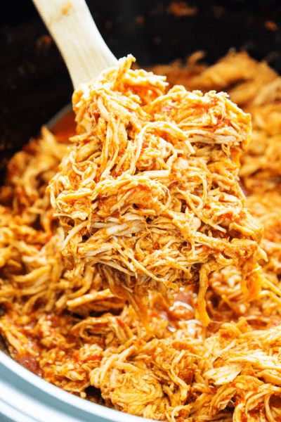Chile Colorado Slow Cooker Chicken - Dash of Sanity