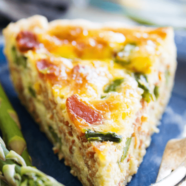Asparagus Bacon Quiche Dash of Sanity