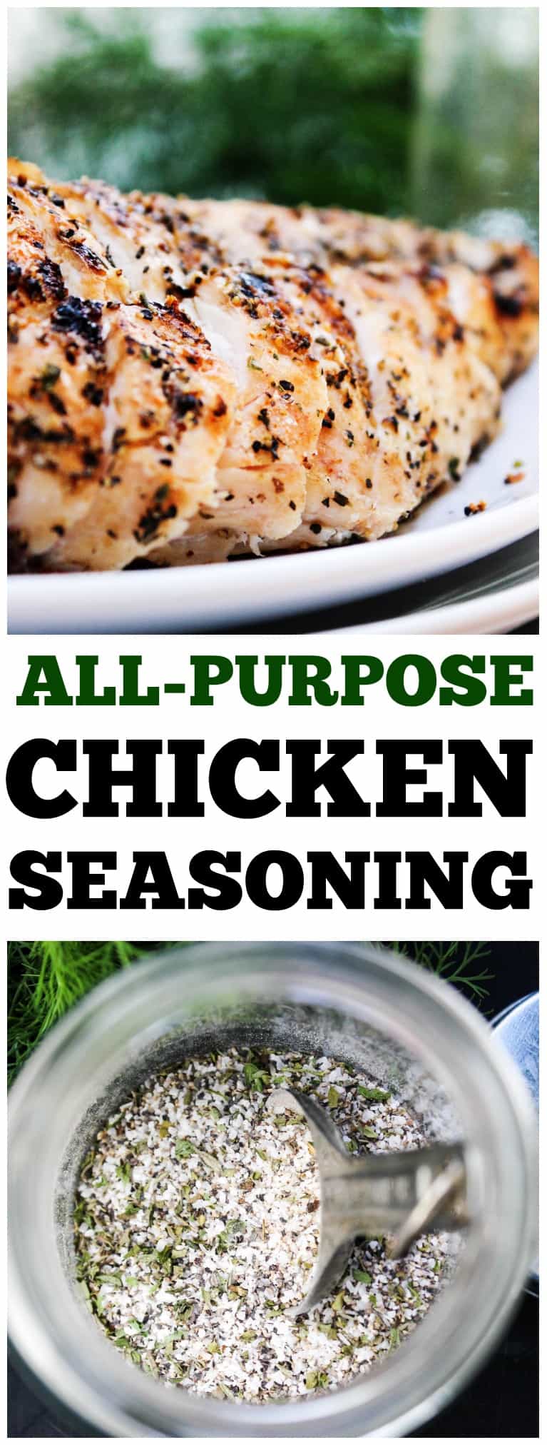 AllPurpose Chicken Seasoning Dash of Sanity
