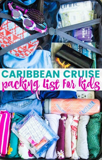 Caribbean Cruise Packing List For Kids - Dash of Sanity