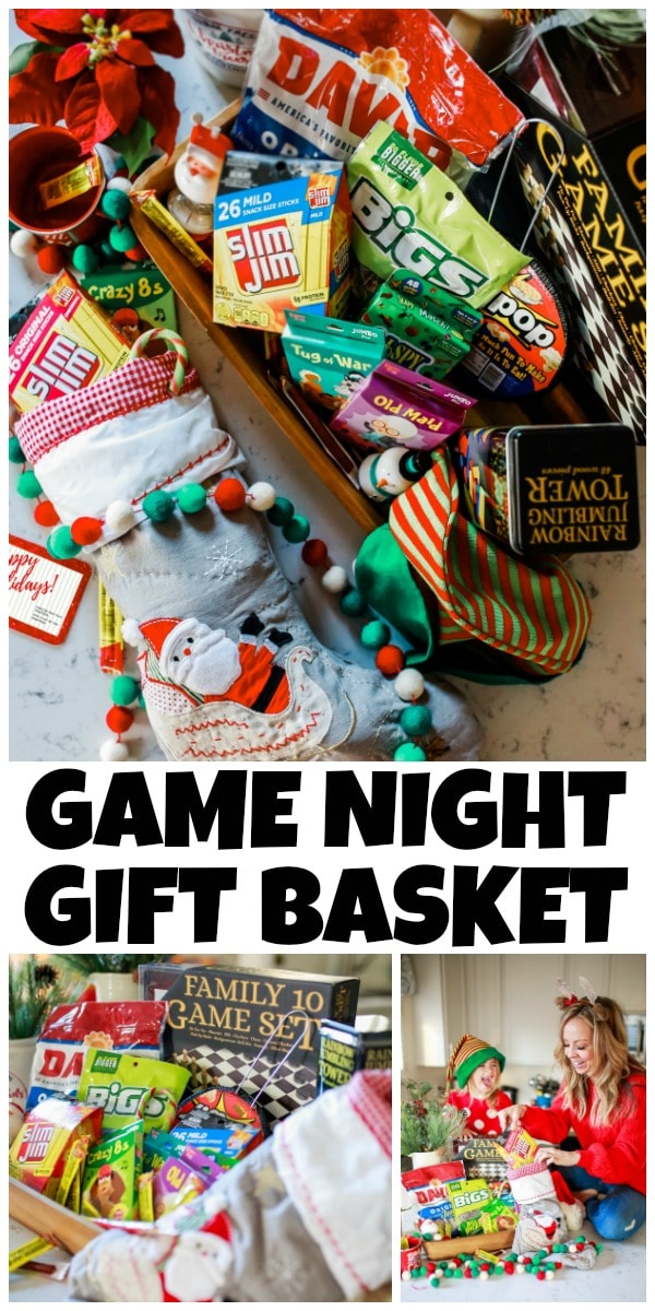 Family Game Night Gift Basket Ideas - Salvaged Living  Family game night  gift basket, Game night gift basket, Game night gift