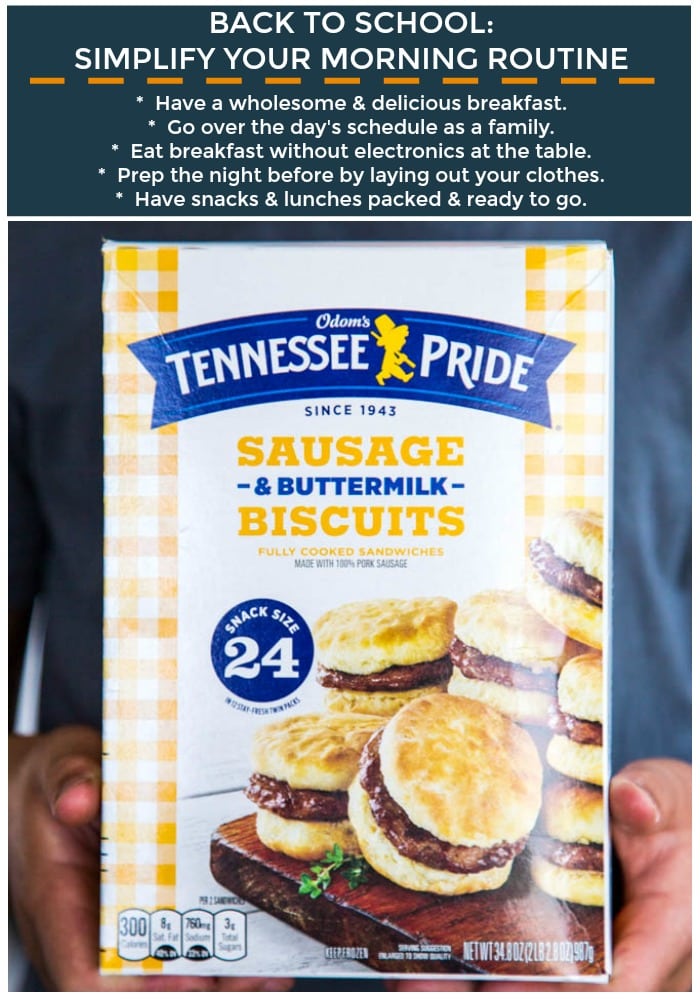 photo of a package of breakfast sandwiches