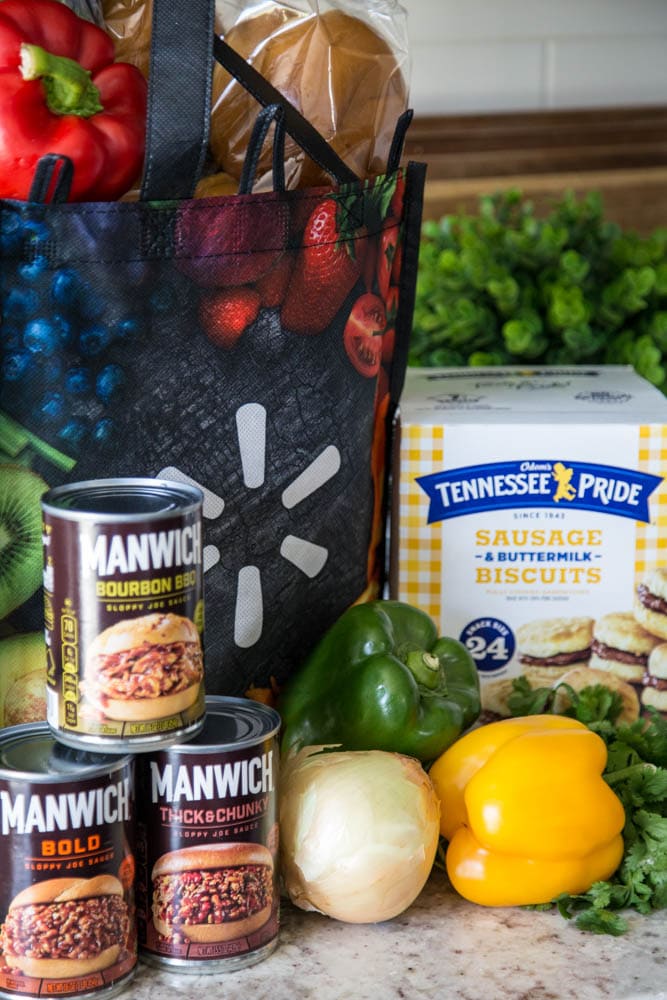 photo of Conagra products and fresh produce