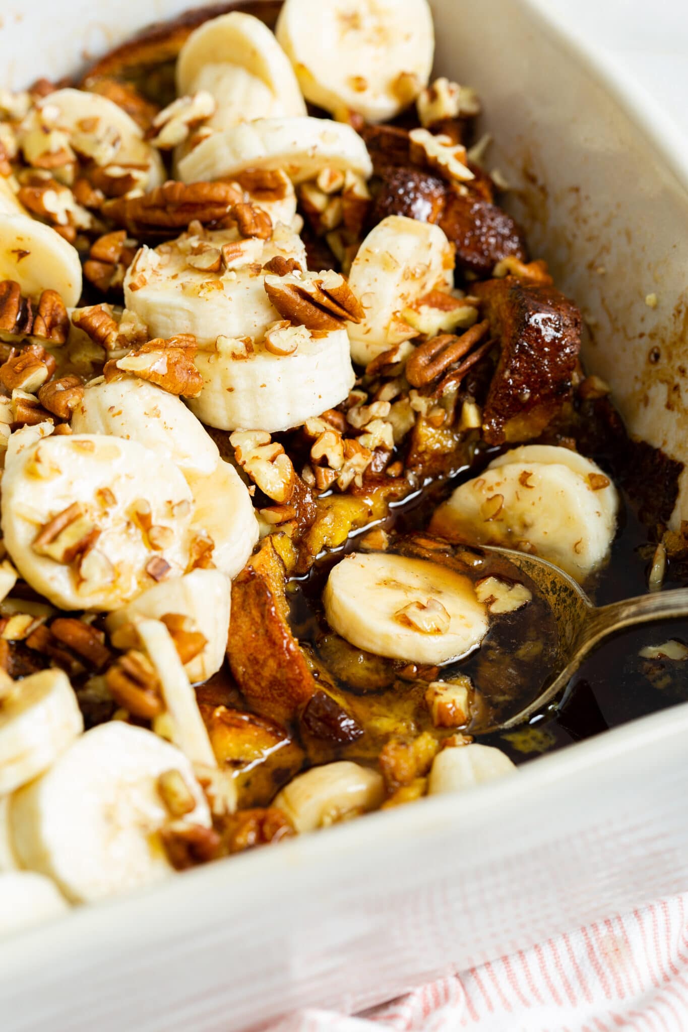 Bananas Foster Baked French Toast Dash of Sanity