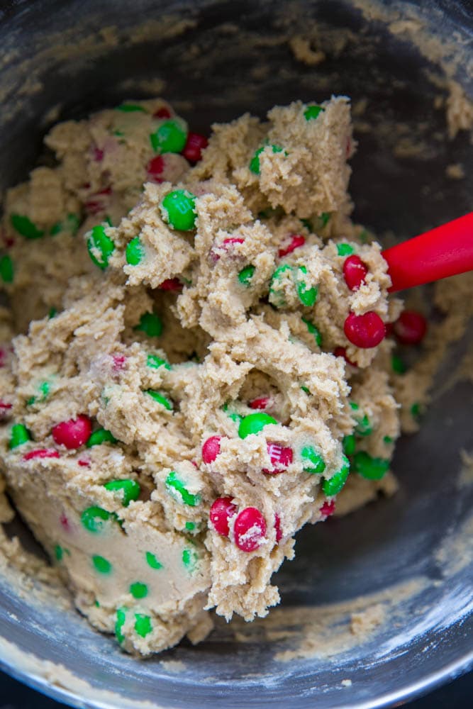 cookie dough in a bowl