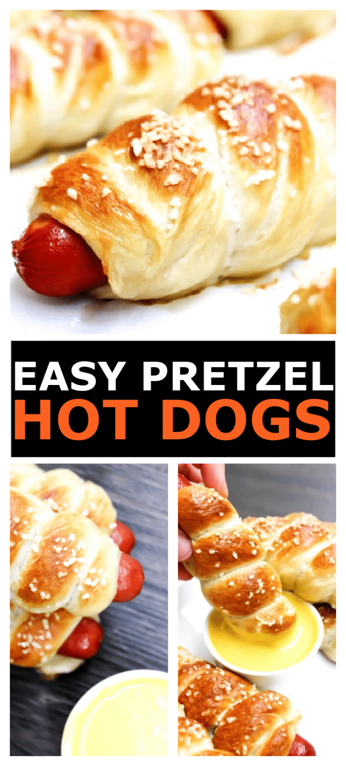 Easy Pretzel Hot Dogs Dash of Sanity