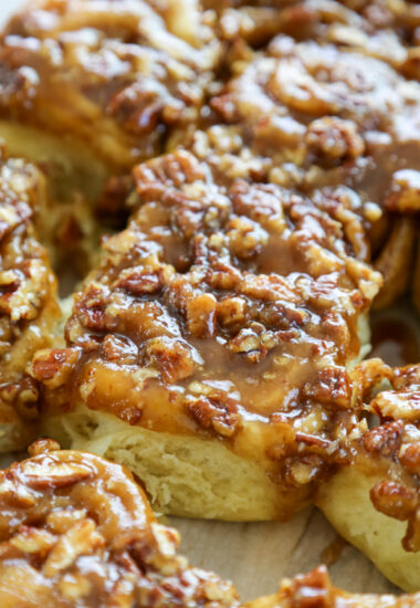 pecan caramel rolls.