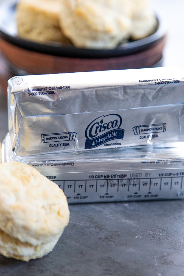 two packages of crisco