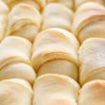 pan of baked rolls