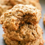 close up cookie with bite out of it