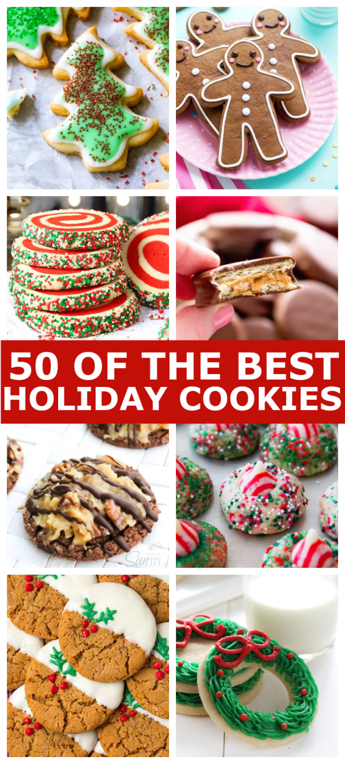 50 of the Best Holiday Cookies - Dash of Sanity