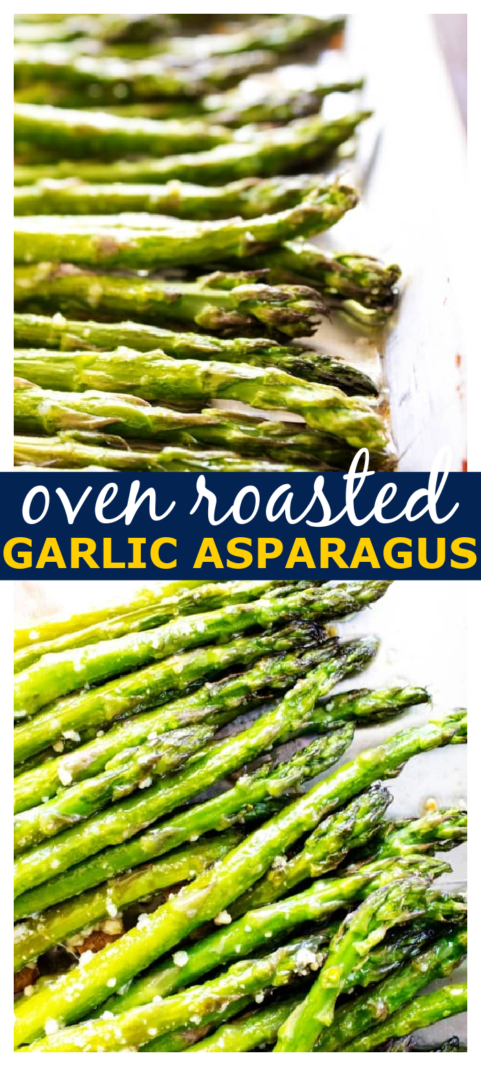 Easy Oven Roasted Garlic Asparagus Dash of Sanity