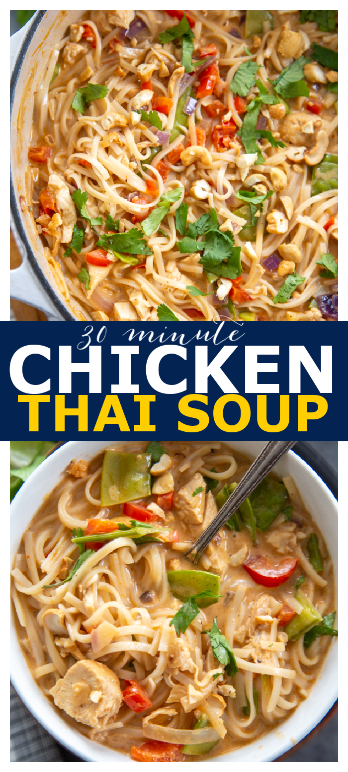 30 Minute Thai Chicken Soup Dash of Sanity