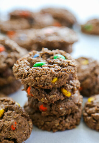 chocolate monster cookies.