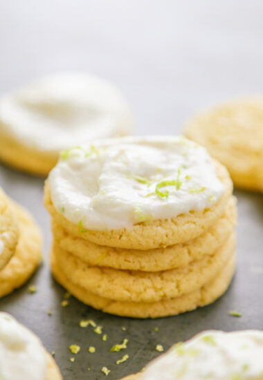 lime sugar cookies.
