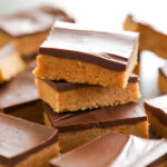 no bake chocolate peanut butter bars.