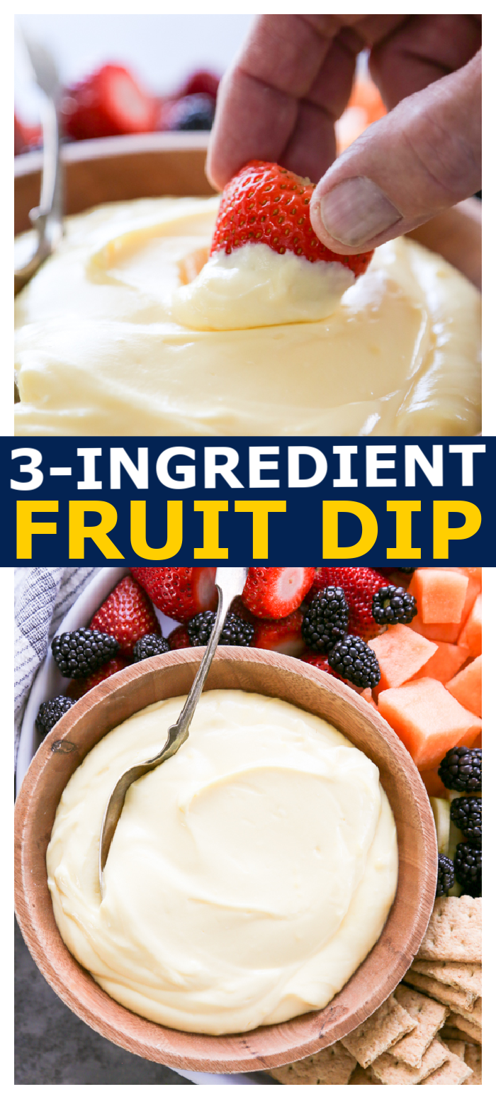 Sour Cream Fruit Dip Dash of Sanity