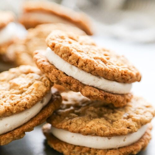 Oatmeal Sandwich Cookies Dash of Sanity