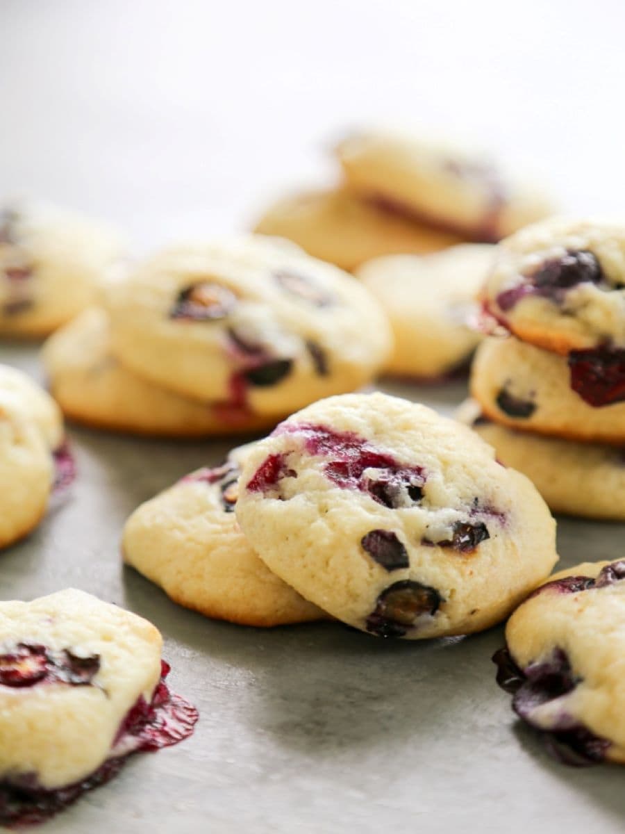 Blueberry Cream Cheese Cookie Recipe Dash of Sanity