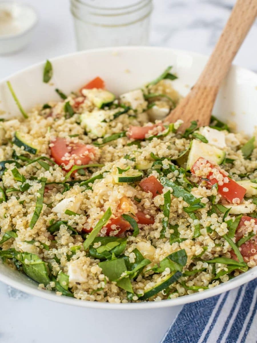 How to Make Italian Quinoa Salad Dash of Sanity