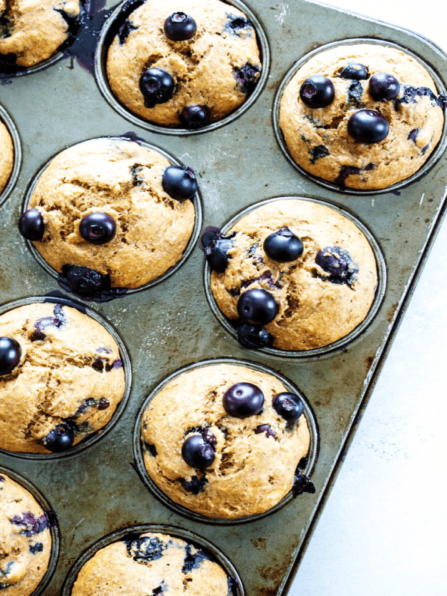 How to Make Banana Blueberry Muffins Dash of Sanity