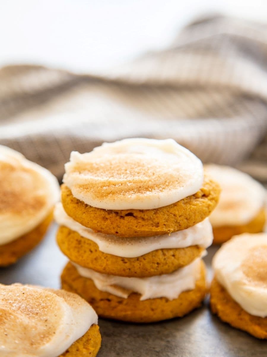How to Make Iced Pumpkin Cookies Dash of Sanity