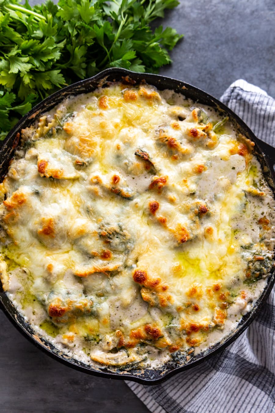 Creamy Pesto Chicken Ravioli Dash of Sanity