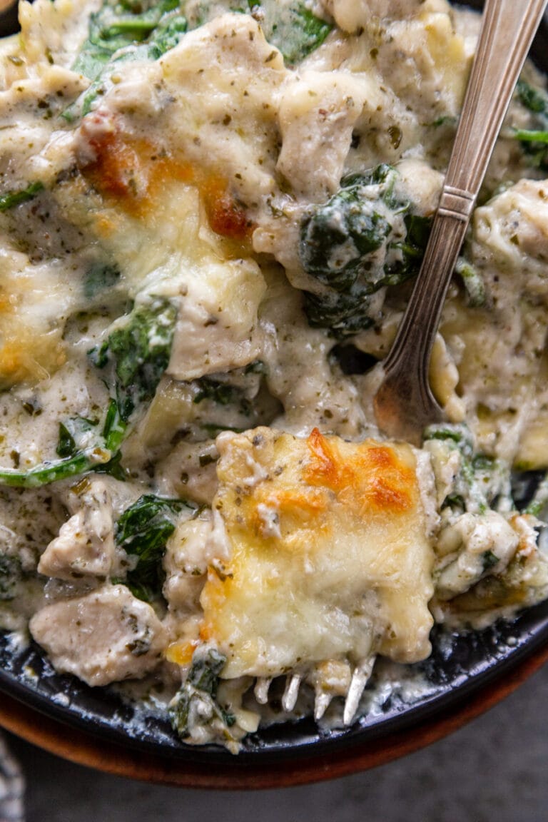 Creamy Pesto Chicken Ravioli Dash of Sanity