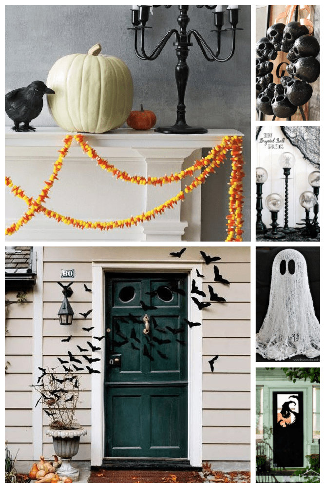 DIY-Halloween-Decorations-Collage- Dash of Sanity