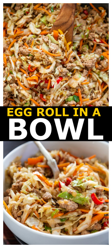 Egg Roll in a Bowl - Dash of Sanity