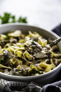 ground beef stroganoff