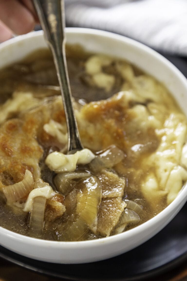 Instant Pot French Onion Soup - Dash of Sanity
